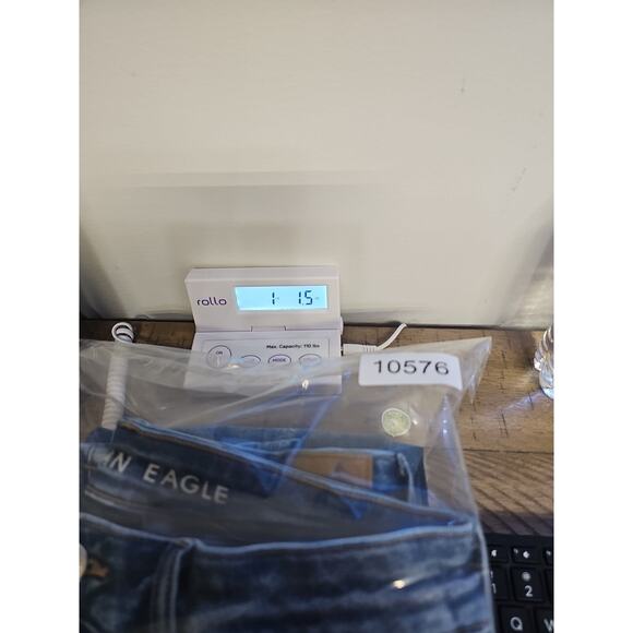 American Eagle Jeans Womens 8 Short Super High Rise Jegging Next Level Stretch - Picture 9 of 9